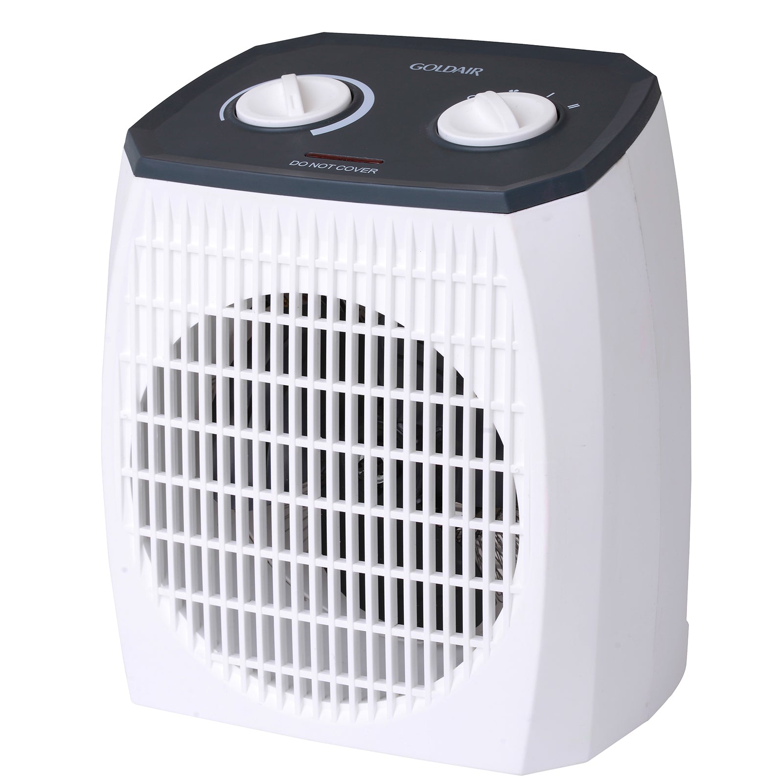 Goldair Electric Fan Heater White 2000W Upright with Thermostat –  Shoppick.com.au