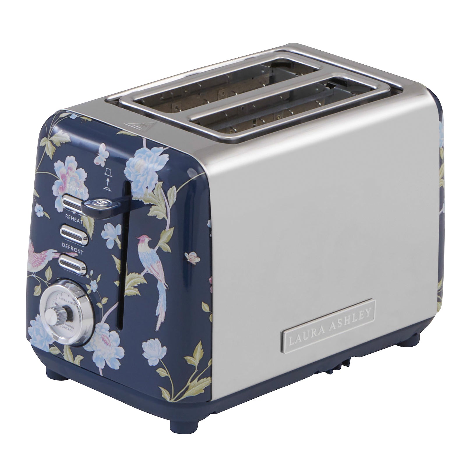 VQ Laura Ashley 2-Slice Toaster - Elveden White