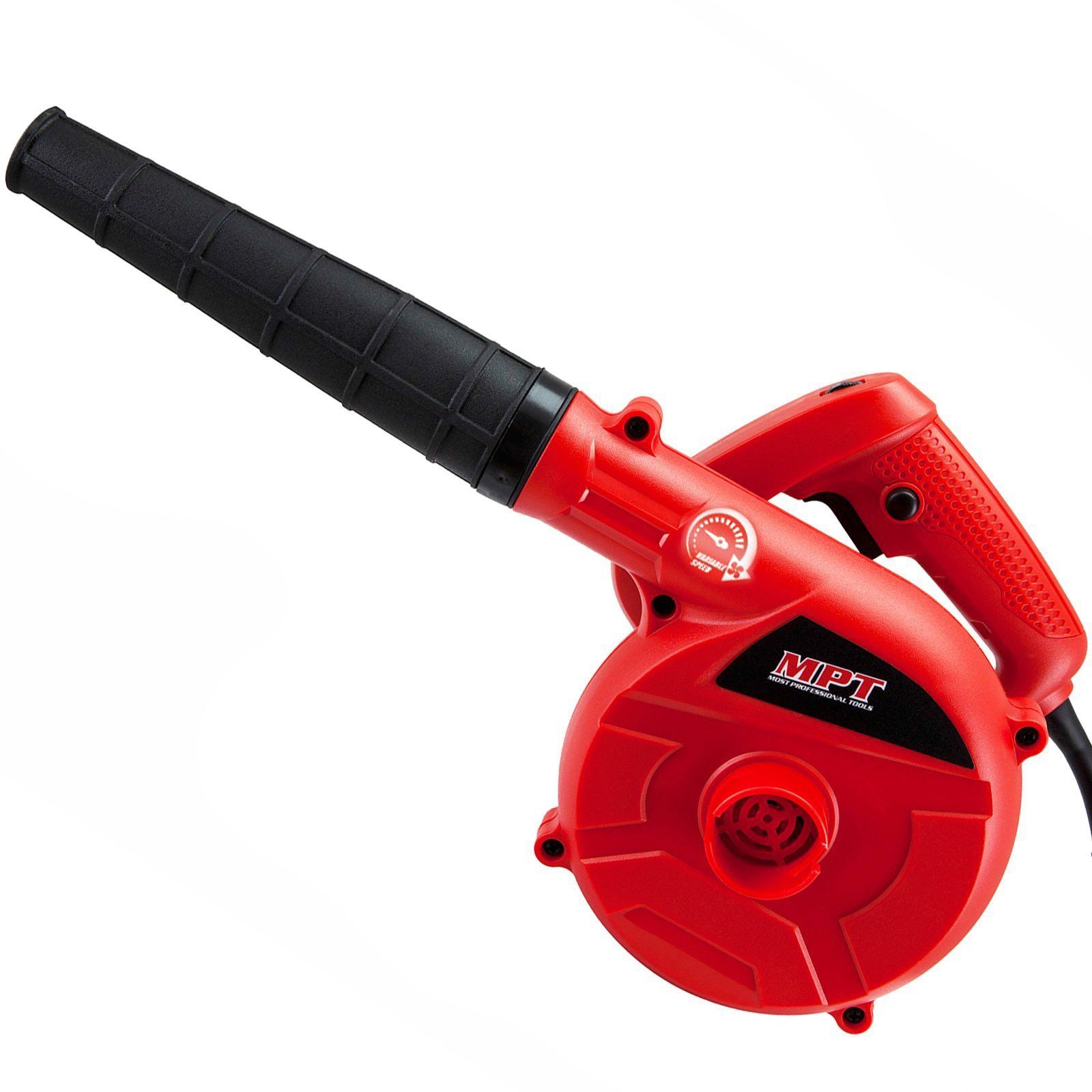 MPT Electric Blower Variable Speed Power Garden Leaf Cleaner 400 Watt ...