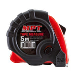 Tape Measure 5m PRO MPT Metric Imperial Trade Quality Ergo Heavy Duty 5Mtr