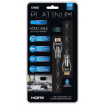 Crest Platinum HDMI 2.0 4K Cable 5m Gold Plate High Speed & Ethernet TV Lead