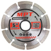 3x MPT Diamond Discs 125mm x22mm Segmented Tile Cutting Blade Wheels