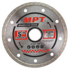 3x MPT Diamond Discs 125mm x22mm Continuous Tile Cutting Blade Wheels