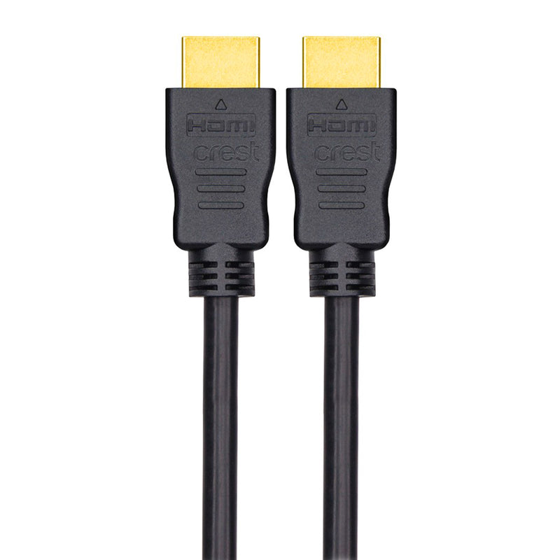 Crest Premium HDMI Cable 3.0m Gold Plate High Speed & Ethernet Full HD TV Lead