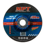 MPT 20x Metal Cut Off Wheel 100mm x16mm 3mm Angle Grinder Cutting Disc