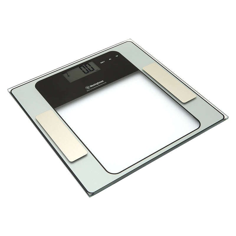 Westinghouse Bathroom Scales Digital Glass 150kg Electronic Scale LCD Fat