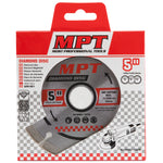 MPT Diamond Disc 125mm x22mm Segmented Tile Cutting Blade Wheel