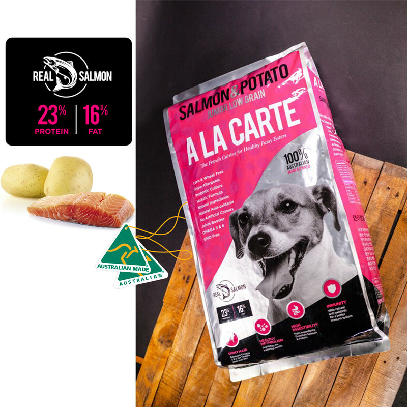 Premium Dog Food A La Carte Fish Potato Dry 3kg Aussie Made Advance K9 Kibble