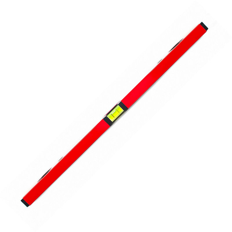 MPT Aluminium Spirit Level TWIN PACK Quality 3 Vial Red Box 600mm & 1000mm