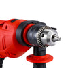 Electric Power Drill Kit 16pc Hammer Impact 13mm 550W MPT VSpeed Forward Reverse