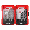 Electric Power Drill Kit MPT H/Duty Chuck V/Speed Forward & Reverse 16pc Bit Set