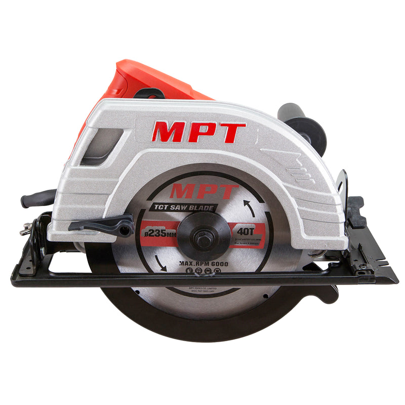 MPT Electric Circular Saw 235mm Commercial 2200 Watt