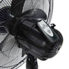 Starke Pedestal Fan 50cm Black 3 Speed Remote Oscillating Height & Timer