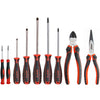 MPT Screwdriver & Pliers Set 9pc Industrial CR-V Philips Slotted Kit