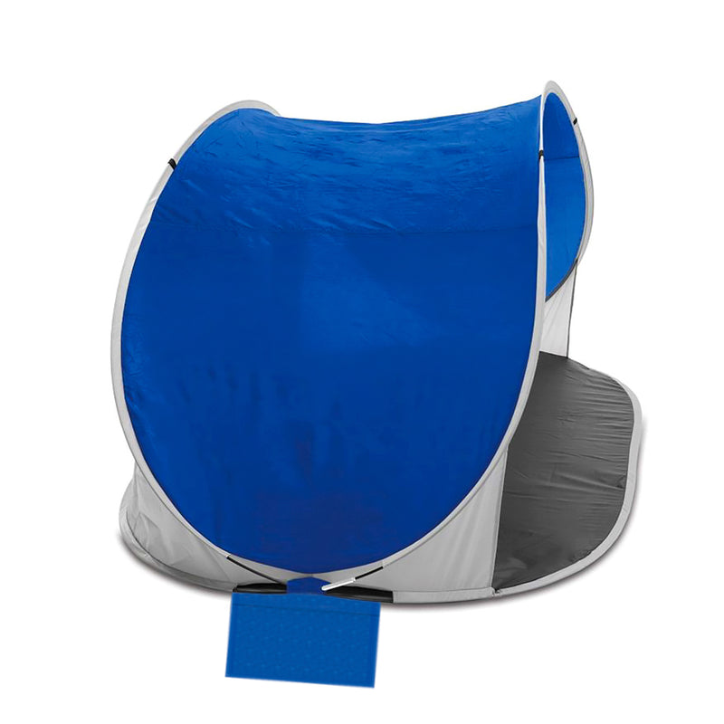 Beach Sun Shelter Portable Pop Up 10 Second Tent UV50 Kleva Sand Pockets