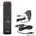Teco LED LCD TV 19" HD 18.5" 240V 12V DC & Car Adaptor