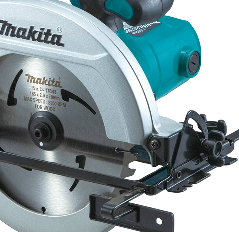 Makita Genuine Electric Circular Saw 240V 1200W 185mm 7-1/4" with Base Guide