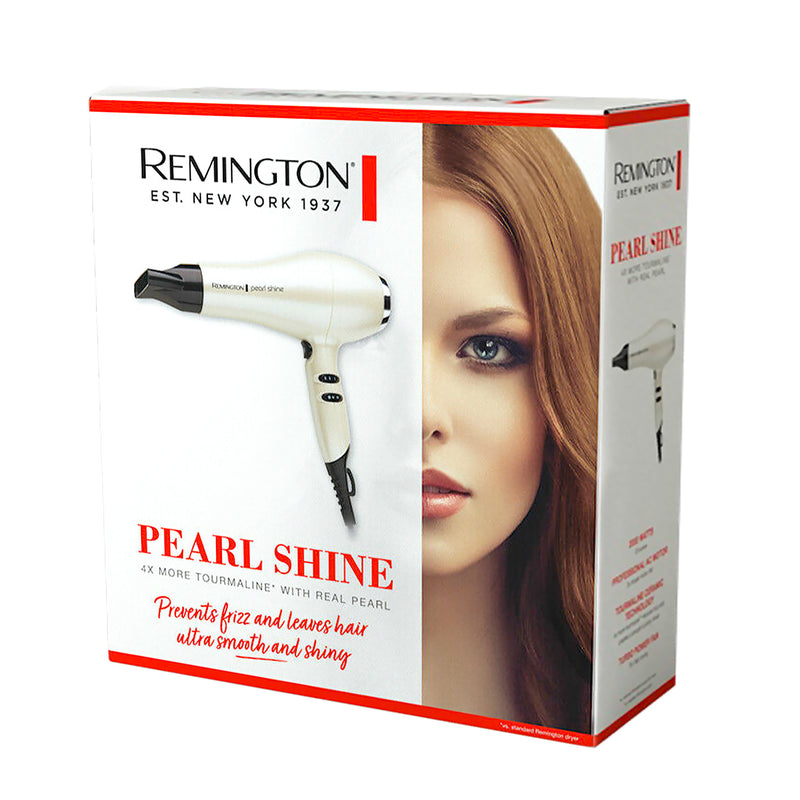 Remington Hair Dryer Styling PRO Tourmaline Ceramic 2000W Electric Pearl