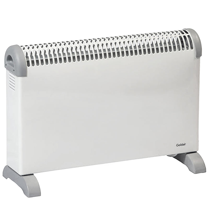 Goldair Large White Electric Heater 2000W 2 Heat Convection Panel