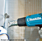 Makita Genuine Electric Heat Gun Kit with Adaptors 1800 Watt with Adjustable Heat