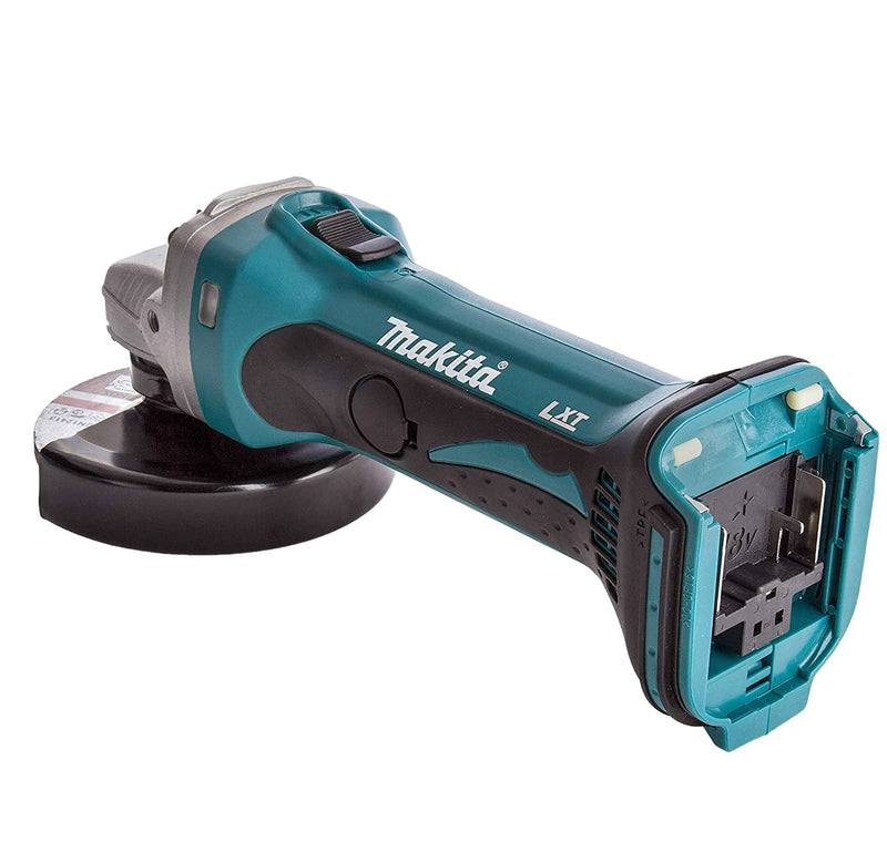 Makita Genuine Cordless Angle Grinder 18V Li-ion 115mm 4-1/2" and Disc Tool Only