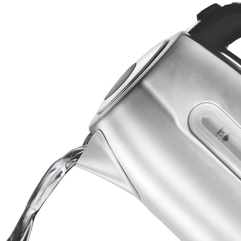 Russell Hobbs Kettle Quiet Stainless Steel Electric Cordless 1.7L