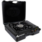 outback Portable Gas Stove with BBQ Grill Plate Outdoor Barbeque Cooking Burner Kit