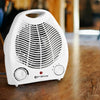Starke White Electric Fan Heater 2000W with Thermostat