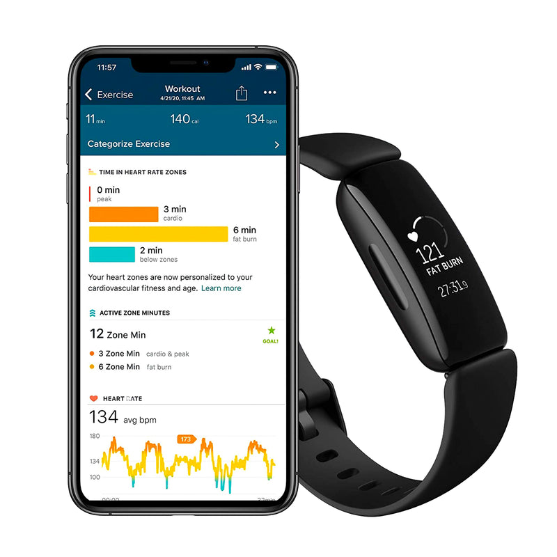 Fitbit Tracker Fitbit Inspire Hr App For Android Fitbit App Fitbit