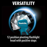 Makita Genuine Cordless Jobsite LED Torch Spot Light 18V Li-ion Tool Only