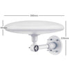Caravan Boat Antenna Digital Omni Directional Aerial Amplified TV Kit 4K UHF FM